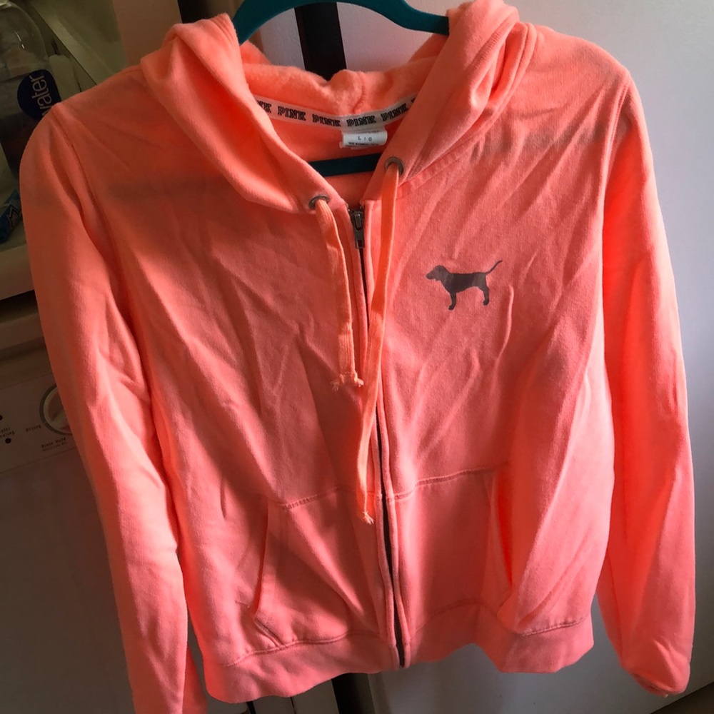 New Victoria Secret Pink Zip-up jacket